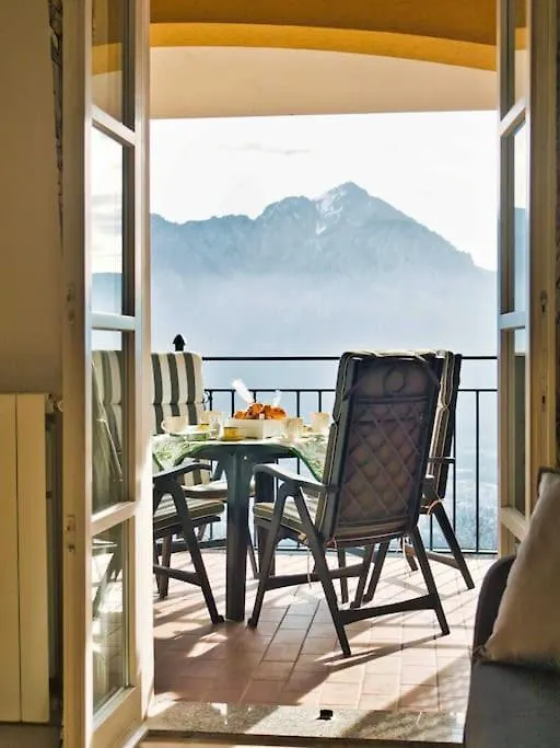 شقة La Breva Apt. Lake Como Bellagio Magreglio إيطاليا