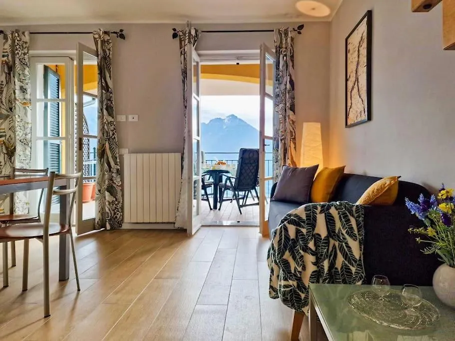 شقة La Breva Apt. Lake Como Bellagio Magreglio إيطاليا